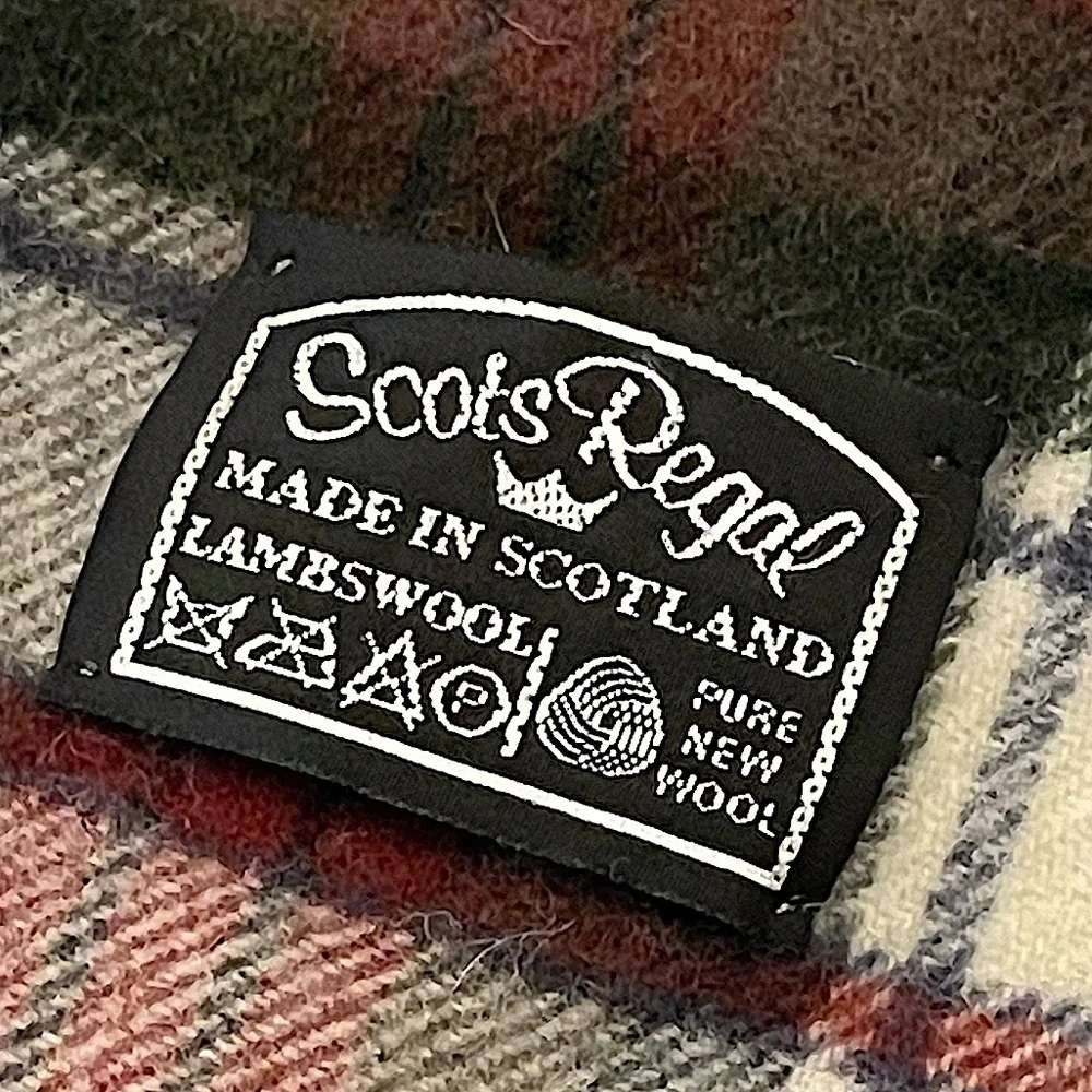 Scots Regal Made in Scotland Lambswool Plaid Scarf